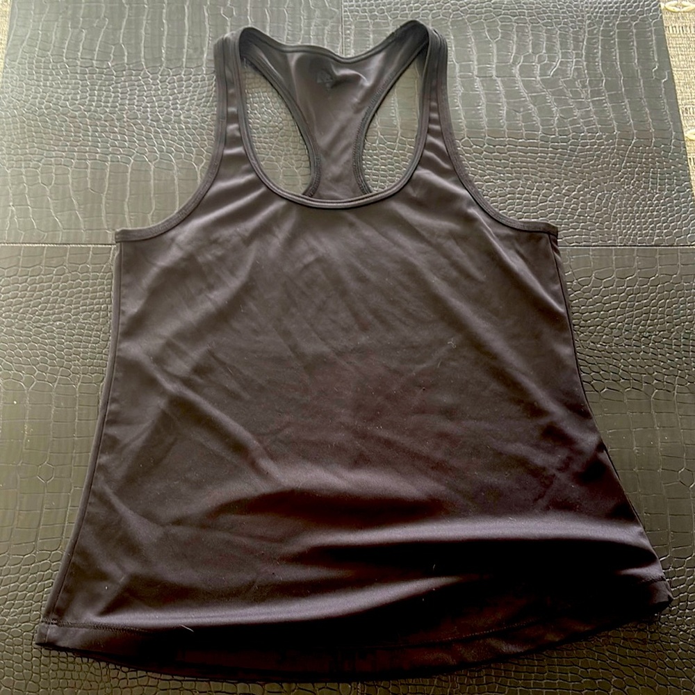 Black Racerback Tank Top